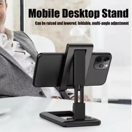 Adjustable Foldable Phone Stand for Desk - Portable Universal Smartphone Holder