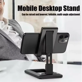 Adjustable Foldable Phone Stand for Desk - Portable Universal Smartphone Holder