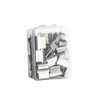 50 Pieces Silver Binder Clips, Reusable Clips, Paper Clam Clips