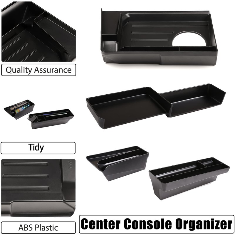 LLKUANG Car Central Water Cup Side Organizer Storage Box Container
