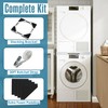 Houseables Washer Dryer Stacking Kit, Stacking Kit For Washer And