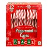 Brach's "Santa's Choice" Peppermint Candy Canes, 5.7 Oz (12 Count)