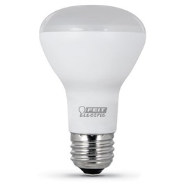 Feit Electric R20DM/850/10KLED/2 R20Dm/850/10Kled/ Dimmable Led Lamp, 45 W, 120 Vac, 450 Lumens, 5000 K, CRI >80, 2.3 in Dia, R20 Watt, White, 3 Piece