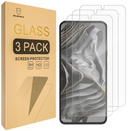 Mr.Shield [3-Pack] Screen Protecter For NUU A25 [Tempered Glass] [Japan Glass with 9H Hardness] Screen Protector