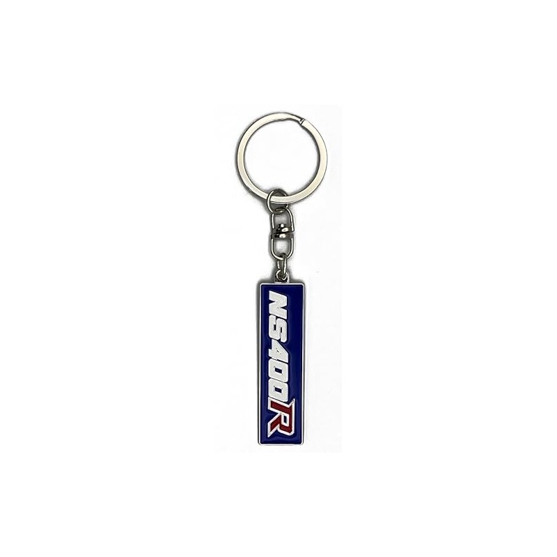 16directions Honda NS400R Rear Side Cover Decal Metal Keychain