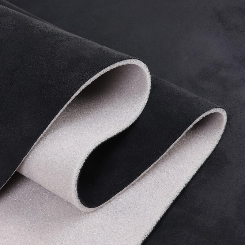 SBWLKJ Black Suede Headliner Fabric 60" Wide by 36" with