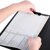 souG 4 Pcs Foldable Clipboard, 360 Degree Cover Clipboard File