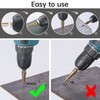 IRONANT Step Drill Bits, 5PCS HSS Titanium Step Drill Bit