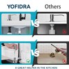 Yofidra Built in Soap Dispenser for Kitchen Sink: Brushed Nickel