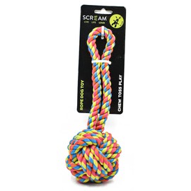 Scream Rope FIST TUG Dog Toy 8x23cm