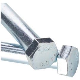 AHC 5053440665679 High Tensile Hex Head Bolt - Zinc Plated M16 16mm x 150mm (Pack of 2)
