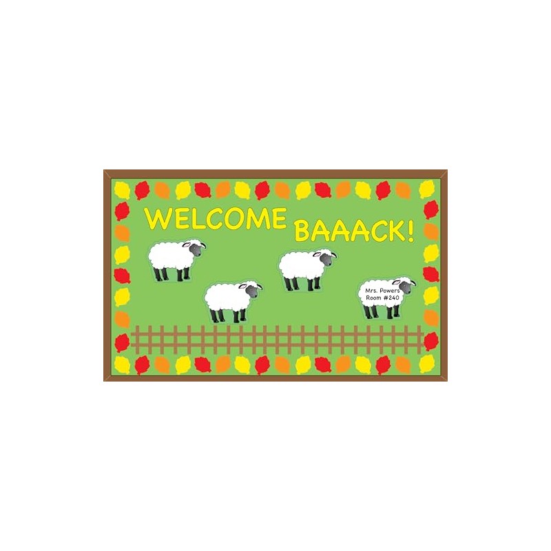 SHAPES ETC. Sheep Large Notepad 5inx7in 50 sht Barnyard Animals