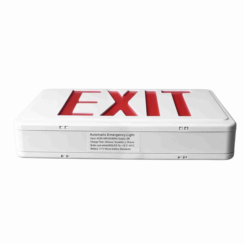 LED Emergency Exit Sign Professional IP30 Protection Grade Long Lasting