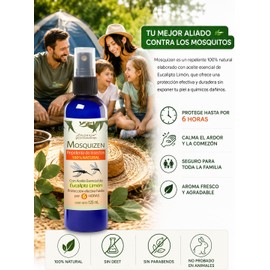 Mosquizen - Repelente Natural Para Mosquitos 125 ml Auténtica Aromaterapia Florium
