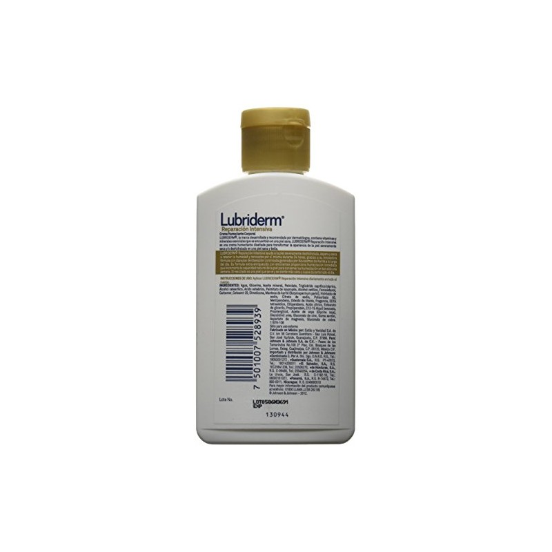 Lubriderm Cream Corporal Reparacin Intensiva, 120ml