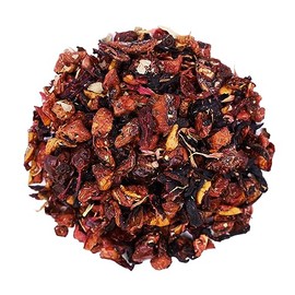 The Whistling Kettle Strawberry Watermelon Tea - Premium Loose Leaf Tea with Hibiscus and Orange Zest (4oz)