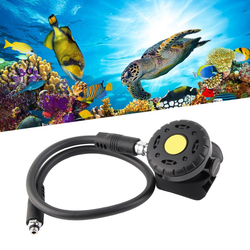 2nd Stage Regulator Breathing Valve Heads Medium Pressure Tube Portable