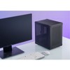 JONSBO C6 Black Mini MATX Mesh Case,Simple Compact Desktop Micro