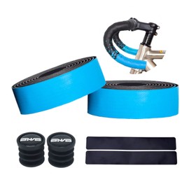 PLATTBK Bicycle Bar Tape EVA/PU Road Bike Handlebar Tape End Cap End Tape with End Tape