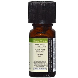 Aura Cacia, Oil Essential Bergamot Organic, 0.25 Fl Oz