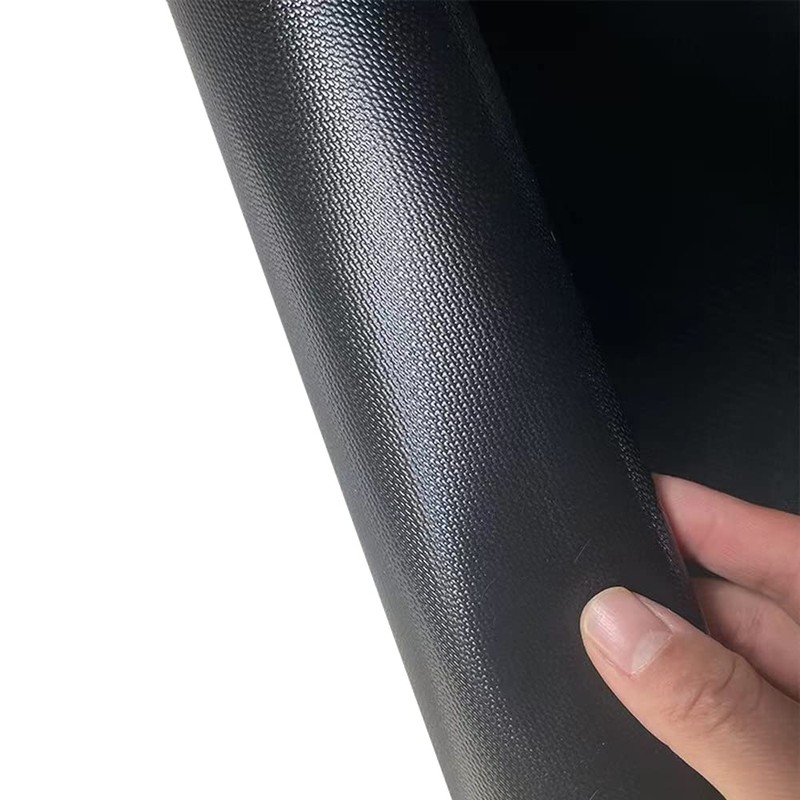 Black Fire Pit Protection for Decking, Grass, Patio - Reusable