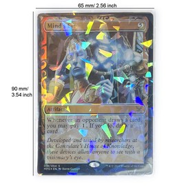 SpireHues Kpop Holographic Photocard Sleeves - 100 Pack with Gemstone Design, Twinkling Laser Flashing Design. Protect Your Kpop Photocard, Gemstone 2 Sides, 65x90