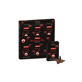 Stamford 37484 Vampire Kiss Incense Backflow, 12 Cones x 6 Packs, Black, One Size