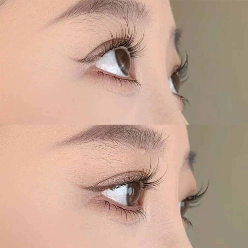 emotao Bottom False Eyelashes Natural Outer Corner Popular Handmade Actress
