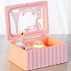 Rotating Ballerina Music Box Musical Jewelry Storage Box for Birthday