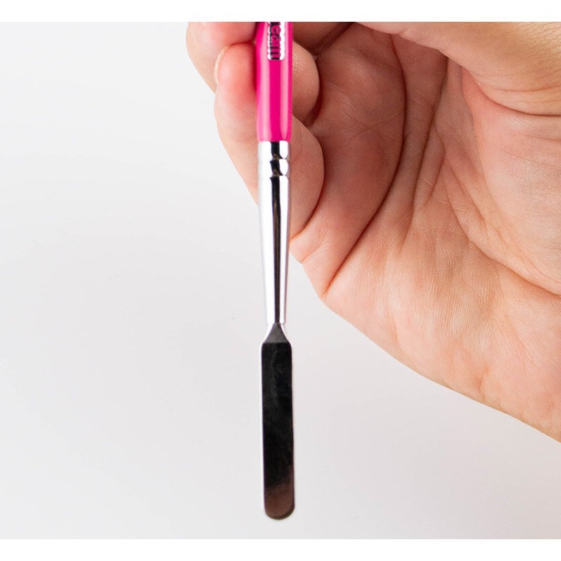 PEACHES AND CREAM PC38 SMALL FLAT CONCEALER SPATULA BRUSH, PEACHES