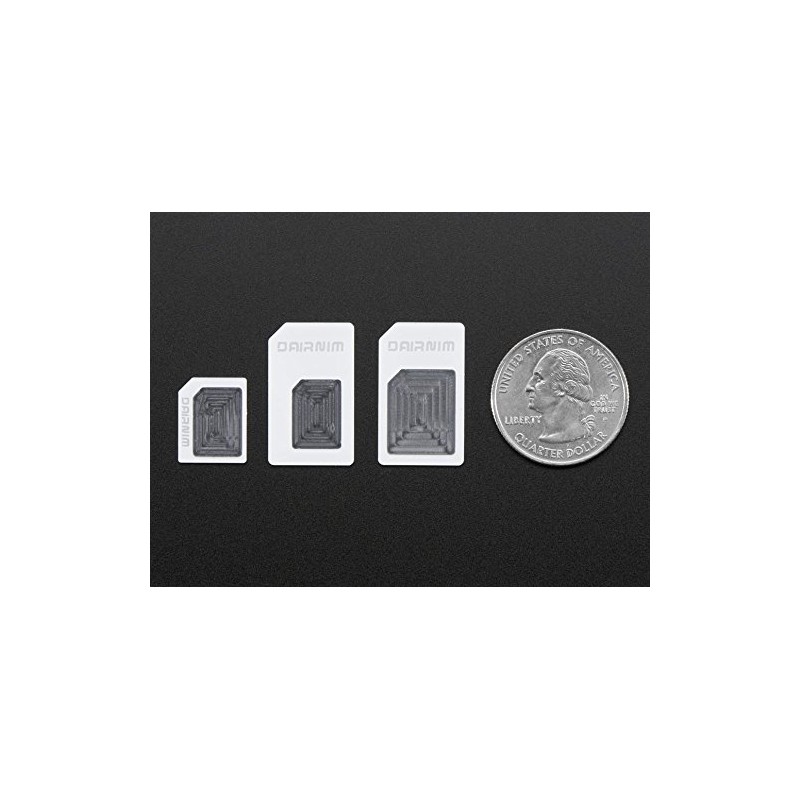 Adafruit SIM Card Adapters - Pack of 3 [ADA2658]