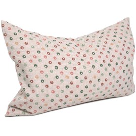 Organic Lavender Cushion 30 x 20 cm Organic Cover "Dots" + Organic Lining Natural/Scented Pillow Herb Cushion
