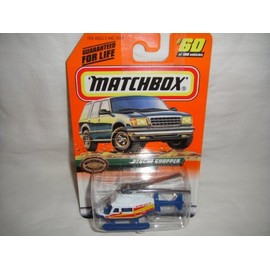 Matchbox #60 of 100 Wilderness Adventure Series Rescue Chopper DIE-CAST Collectible