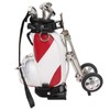 Desktop Golf Pen Set 3 Ballpoint Pens and Mini Bag