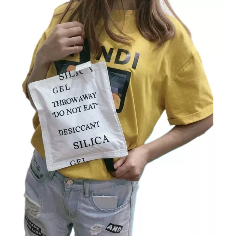 Jextech Bolso De Hombro Divertido Simulacion Gel Silica Desecante