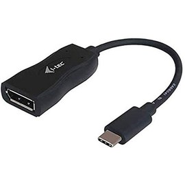 i-tec USB-C to DisplayPort 4K Video Adapter 1x DisplayPort 4K Ultra HD 60Hz for Windows MacOS ChromeOS Thunderbolt 3 Compatible