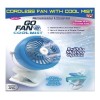 Go Fan Cool Mist - Compact Rechargeable Misting Fan with