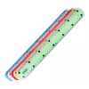 Vaga 5 Regla Escolar Flexible De Plástico Suave 30 Cm