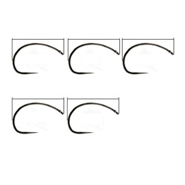 Eupheng Plus Best Barbless Fishing Hooks Competition Fishing Hook Combo Dry Nymph Strimp&Pupa Pupa jig Fly Hooks with Free Mini Fly Box (125PCS 9251 Hooks Combo)