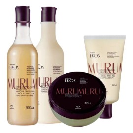 Kit Cronograma Capilar Reconstrucción Ekos Murumuru Natura