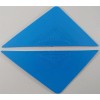 Window Tint Tool Lot of 2 Blue Tri-Edge Window Film