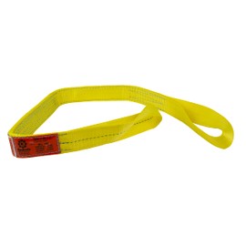 Kennedy Wire Rope & Sling Company 2inches x 4' 2-Ply Twist Eye Polyester Lifting Sling (Various Sizes in Listing) Made in The USA