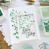 PINKFRESH STUDIO Delicate Foliage Hot Foil Plate