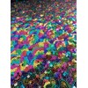 3mm Mini Rainbow Sequin Fabric 1 Way Stretch 130cm wide
