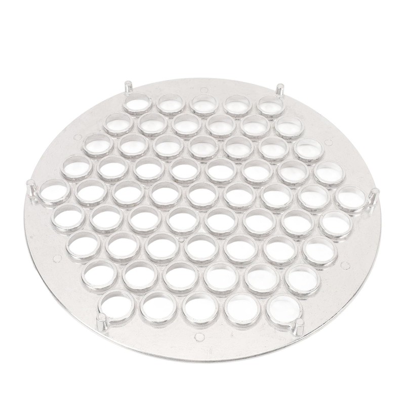 61 Holes Aluminum Alloy Ravioli Maker, Dumpling Mold Press Kitchen
