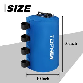 Topnew Canopy Water Weight Bag, 175 LBS Water Tent Weights Set of 4 Leg Weights for Pop Up Canopy, Canopies,Tent, Gazebo, Blue