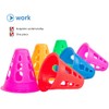 BTSEURY 2.95 Inch High Mini Traffic Cones,30Pcs Stackable Small Road