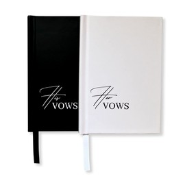 Hard Cover Wedding Vow Booklet, Mr & Mrs Wedding Vow Book, Wedding Ceremony Vow Booklet, Wedding Vow 2 Pack Booklet Set, Bride and Groom Vow Booklets, Booklets for Vows, Vow Book Wedding Day