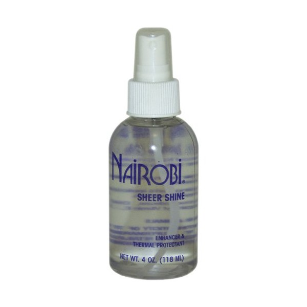 Nairobi Sheer Shine Thermal Protectant for Unisex, 4 Ounce