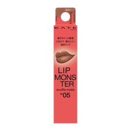 KATE Lip Monster Souffle Matte M05 Mud Mist, 1 Unit (x1)